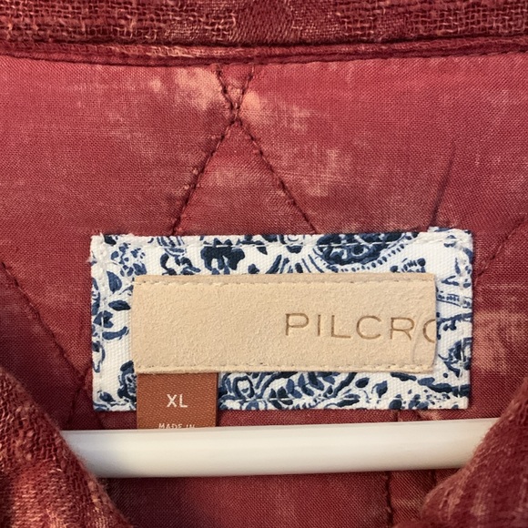 Anthropologie Pilcro The Fielder Quilted Shirt Jacket Relaxed Casual Size XL - Picture 6 of 14